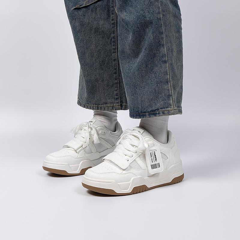 Global invisible heightening board shoes ZHQ68366G summer new trendy men's shoes niche thick-soled heightening white shoes