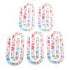 5 Pack Paper Clips Large Sturdy Acrylic Paperclip Bookmark Paper Clamps for Organizing Document Files Folders Photos