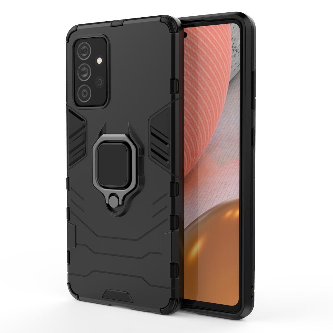 

Для Samsung Galaxy A32 A22 M12 M32 A72 A52 A52S A02 M02 M62 A82 A53 A03S S21 FE M52 A04S 4G 5G противоударный жесткий чехол-подставка для телефона задняя крышка For Samsung Galaxy M52 чёрный