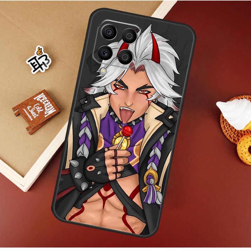 Genshin Impact Arataki Itto Case For Samsung Galaxy M16 M36 M56 M06 M52 M32 M12 M54 M34 M14 M35 M55 M15 M11 M31 M13 M53