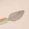 Double-Ended Complementary Food Spoon Silicone Feeding Spoon Durable Fruit Scraper Spoon