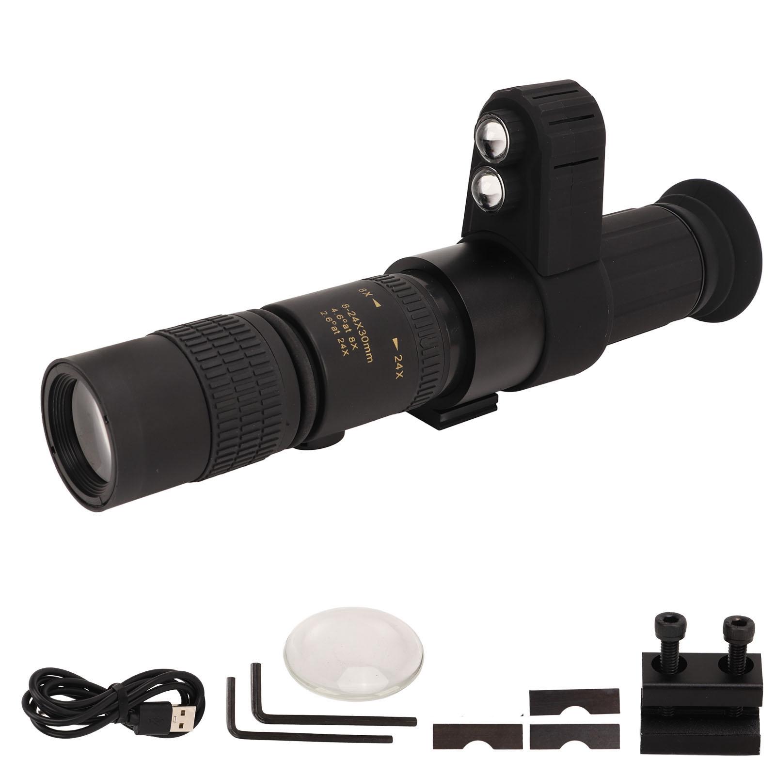 

500M Night Vision Instrument Portable Infrared HD Search Telescope Set 320yd Full Dark Viewing 200m