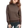 Children's Fashionable Casual Fleece Turtleneck Long-sleeved Top