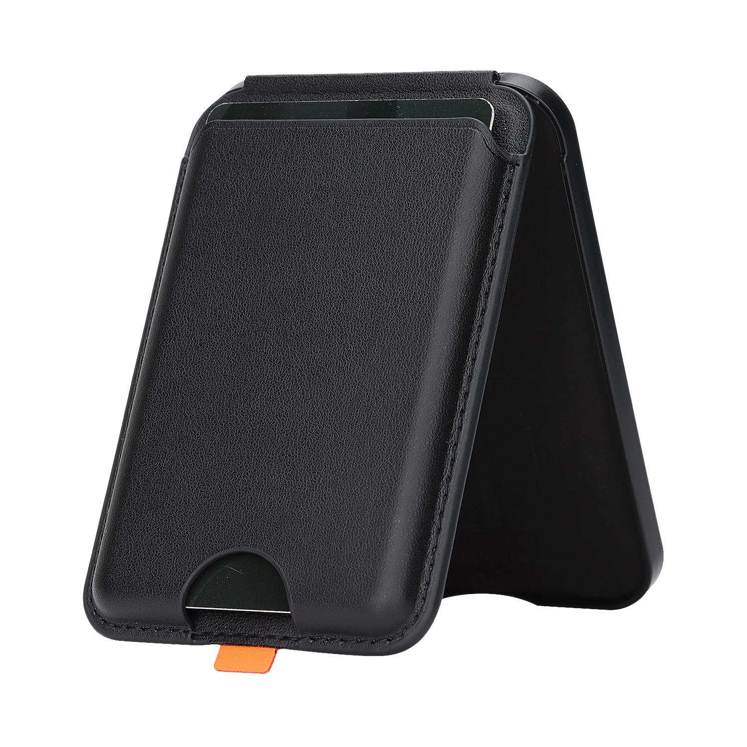 Magnetic Phone Case with Magsafe Ring and Foldable Card Holder Stand