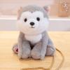 Stuffed Animals West Highland Plush Toy Lying Stuffed Puppy Doll Simulation Akita Dog  Home Decor