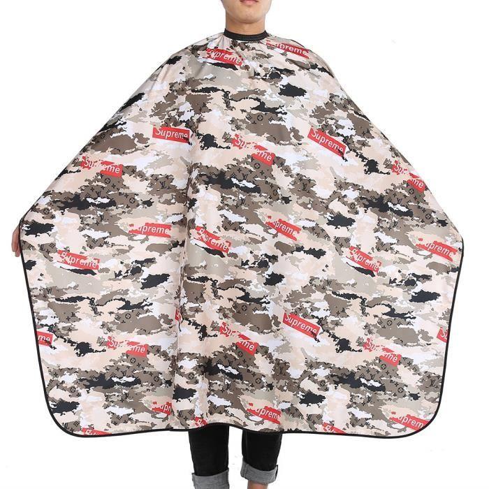 Tablier D'enveloppe De Coiffeur De Coiffure Antistatique Robe De Cape De Coupe De Cheveux De Salon Adulte Imperméable