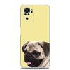 Cute Pug Dog Soft TPU Phone Case For Xiaomi Redmi Note 15 14 13 12 4G 10 11 Pro Plus 5G 14C 13C 12C 10C 9A Clear Cover