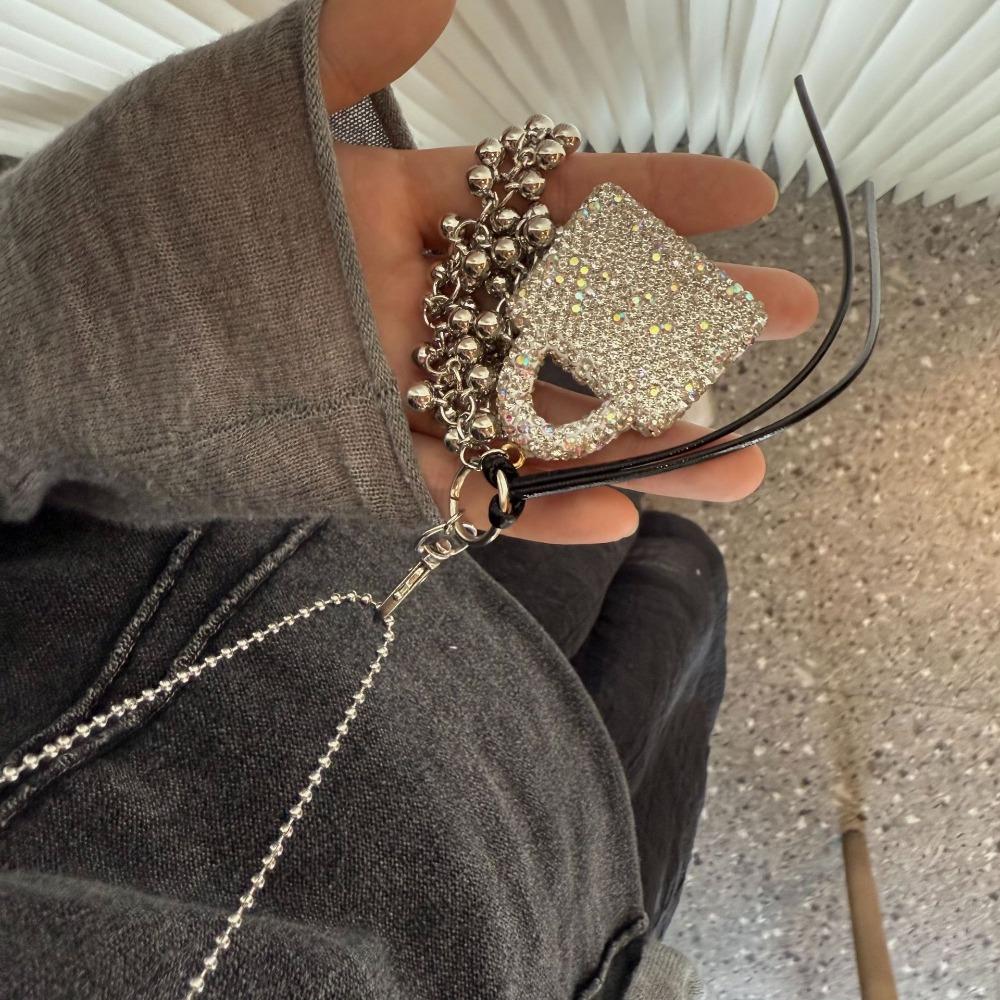 Long Fashion Sweater Chain Cute Tassel Pendant Necklace Creative Small Bag Long Necklace  Gift