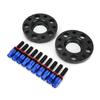 Car Hub Centric Wheel Spacers Kit 15mm 0.6in Maintenance Repair Replacement for 2 Series F22   F23 2013 2019Blue