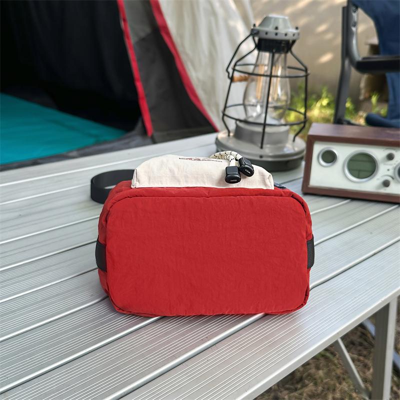 Shoulder Bag Unisex Drawstring Beveled Mobile Phone Bag Outdoor Messenger Bag
