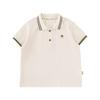 Youyou Kids' Summer Mesh Polo Tee & Shorts Set