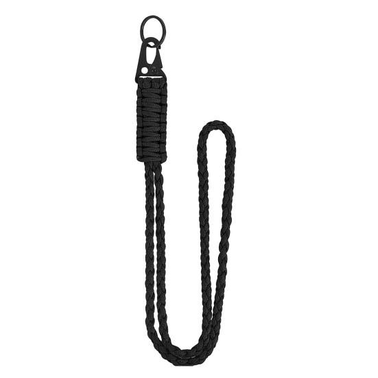 Portable Braided Lanyard for Outdoor Activities Heavy Duty Paracords Lanyard with Buckle Strong