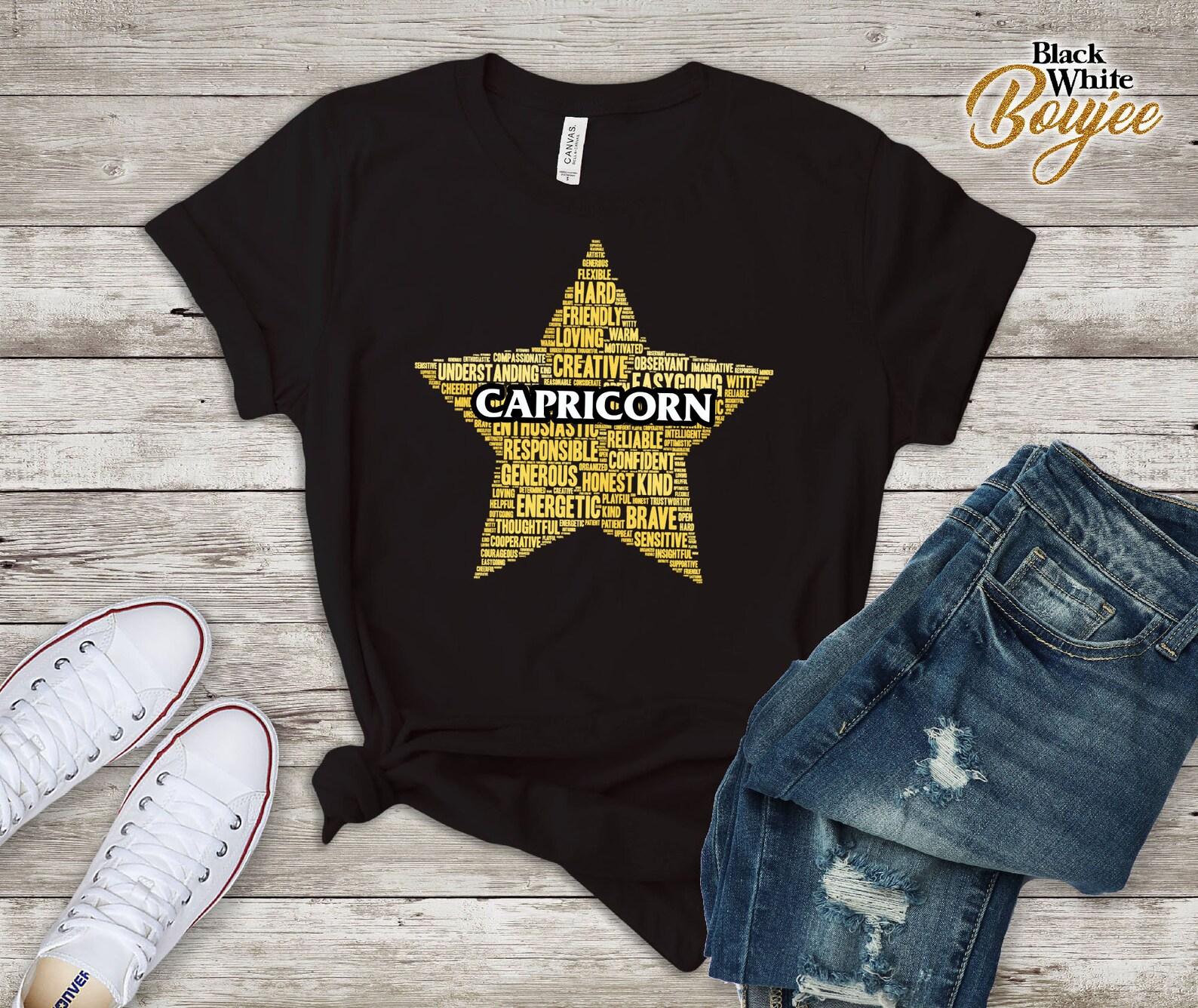 Capricorn, zodiac sign, T-Shirt S