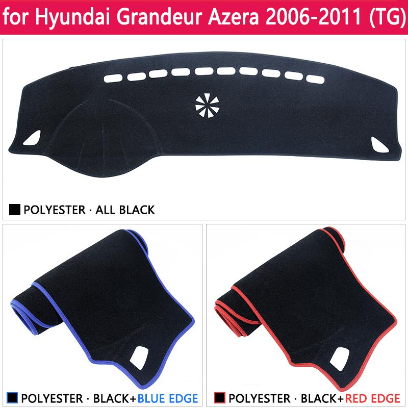 for Hyundai Grandeur Azera 2006 2007 2008 2009 2010 2011 Anti-Slip Mat Dashboard Cover Pad Sunshade Dashmat Car Accessories Rug