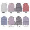 Stripe Infant Hat For 0-6 Month Newborn Baby Hospital Hat Soft Cotton Cute Big Bow Beanie Cap Winter Turban Hats for Baby Girls