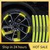 For Honda Car Wheel Hub Reflective Sticker Tire Rim Reflective Strips Decoration For Honda CBR1000RR CBR500R CBR650F VFR800 1200