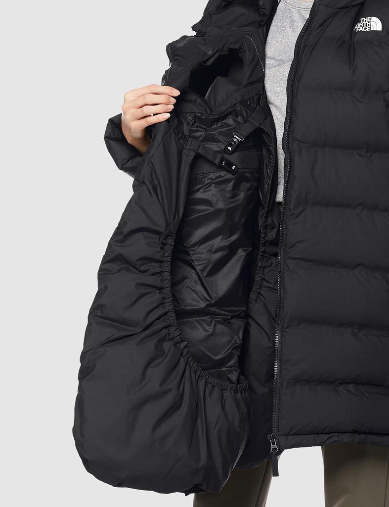North Maternity Down Baby Cover L [The Face] Coat, Women's, Waterproof, Photoelectric, Thermal, Connection, Black,
