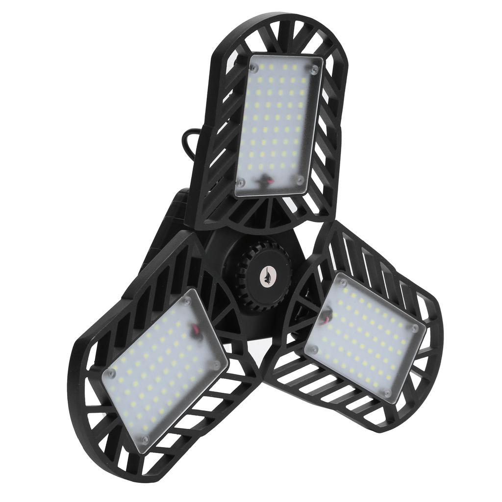 60W SD-0013 Garage Light Deformable LED 90 Degrees Adjustable Working Lamp with Safe Rope 85-265V