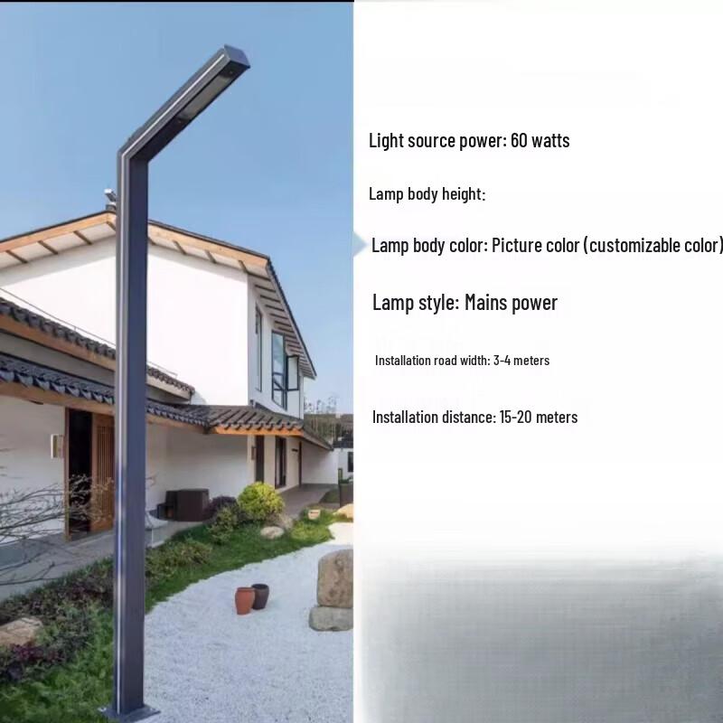 Jundingying 60 Вт уличный светодиодный садовый светильник на солнечных батареях