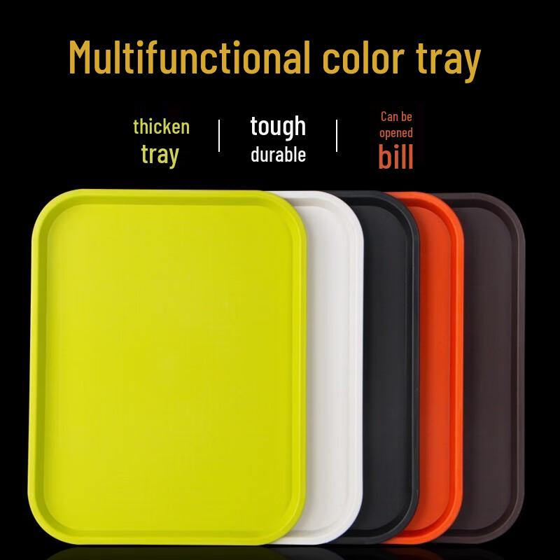 Rectangular Plastic Serving Tray