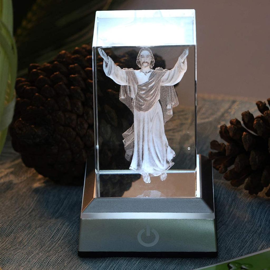 Hefei Erwei Illuminating Coaster with LED Base, Display Light, Stand, Herbarium Base, Illuminated Rainbow Coaster with Touch Switch, Light Up Stage