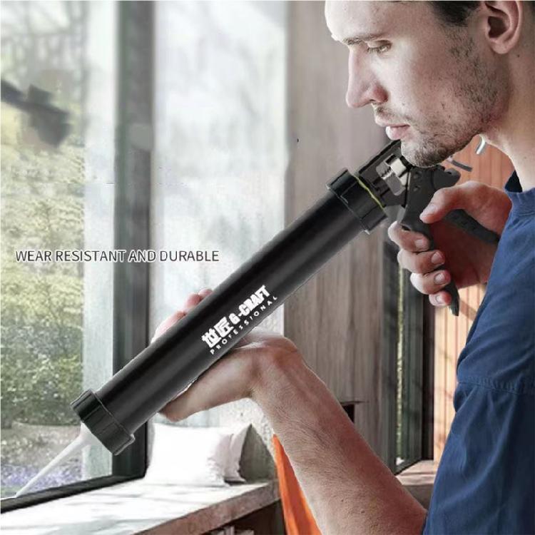 Efficient 500/600ml Glass Glues Guns for Bonding Needs Heavy Duty Caulk Guns