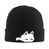 Omori Bonnet Hats Mewo Skullies Beanies FeUnisex Unisex Casual Thermal Elastic Beanie Hats Autumn Winter Outdoor Custom Cap