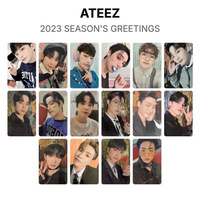 ATEEZ 2023 SEZONU TEBRİKLERİ Resmi Fotoğraf Kartı