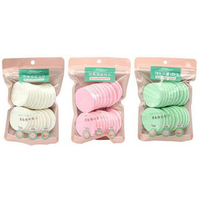 20 stk myk rensesvamp Naturlig ansiktsvask Puff ansiktsrenseputeverktøy