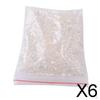 6x 5000 PCS Clear Acrylic Crystal Diamond, 3mm Wedding Table Confetti Diamonds Vase
