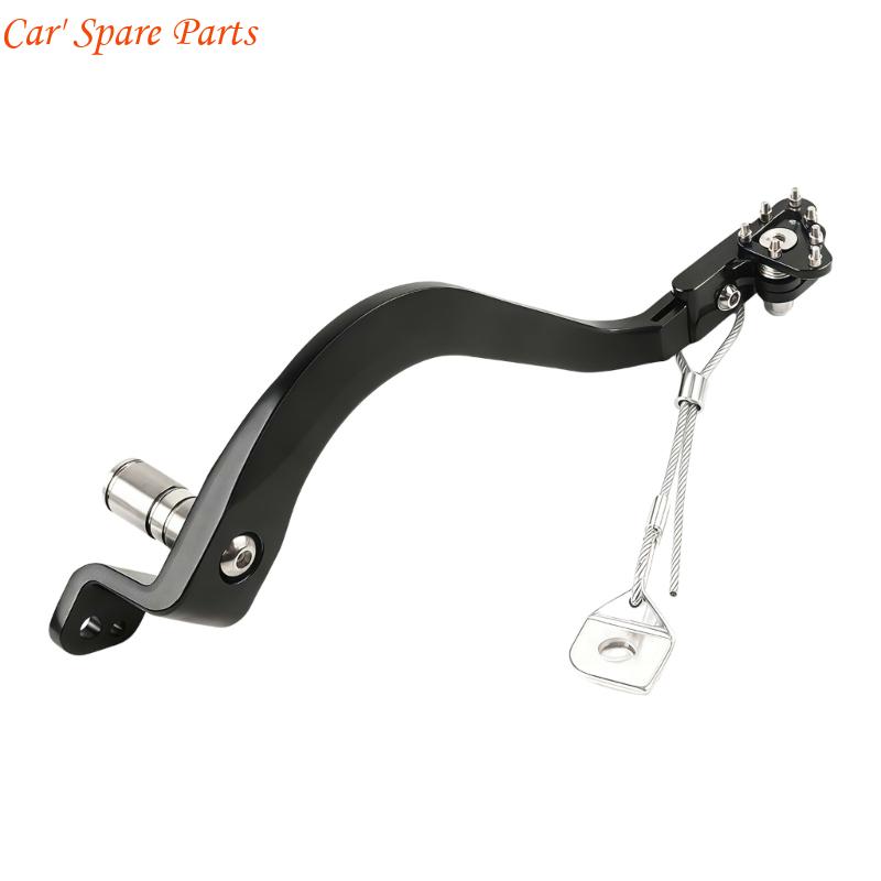 

Y4UA Ergonomic Lightweight Aluminum Brake Pedal Lever Footrest For 2026-2026 CRF300L Motorcycles Provides Durability чорний