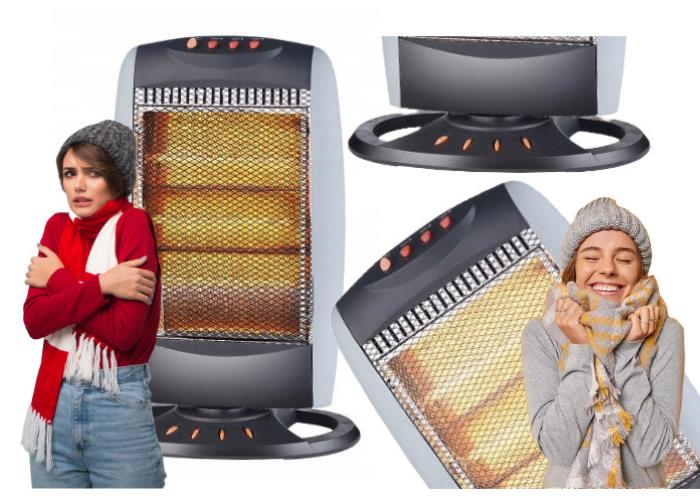 1200 W Electric Halogen Heater