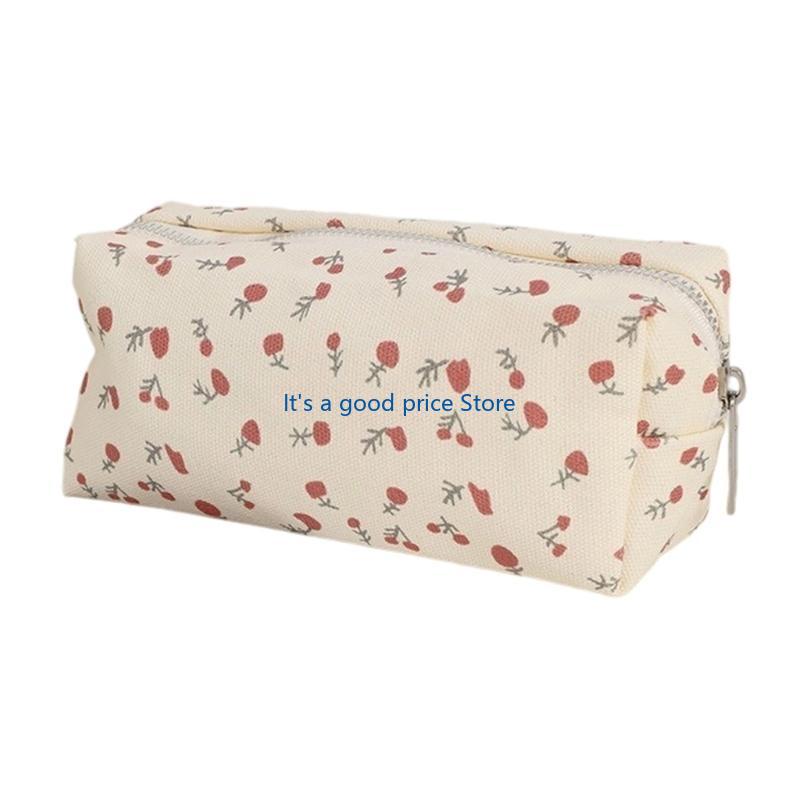 Schleifen Stiftemäppchen Make-up Tasche Ästhetische Stiftetasche Stiftemäppchen Große Kapazität Stifttasche Praktische Stifteorganisatoren Stift