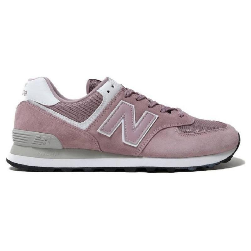New Balance 574 Unisex Suede Mesh Low Top Casual Sneakers Dusty Pink ML574ESO