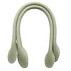 PU Leather Bag Strap with Core Stitching and Oiled Edges - Hand-Sewable Leather Handles and Accessories