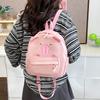 Schoolbag Creative Ugly Cute Internet Celebrity Kapibara Student Bag New Cute Capybara Cartoon Fun Casual Backpack