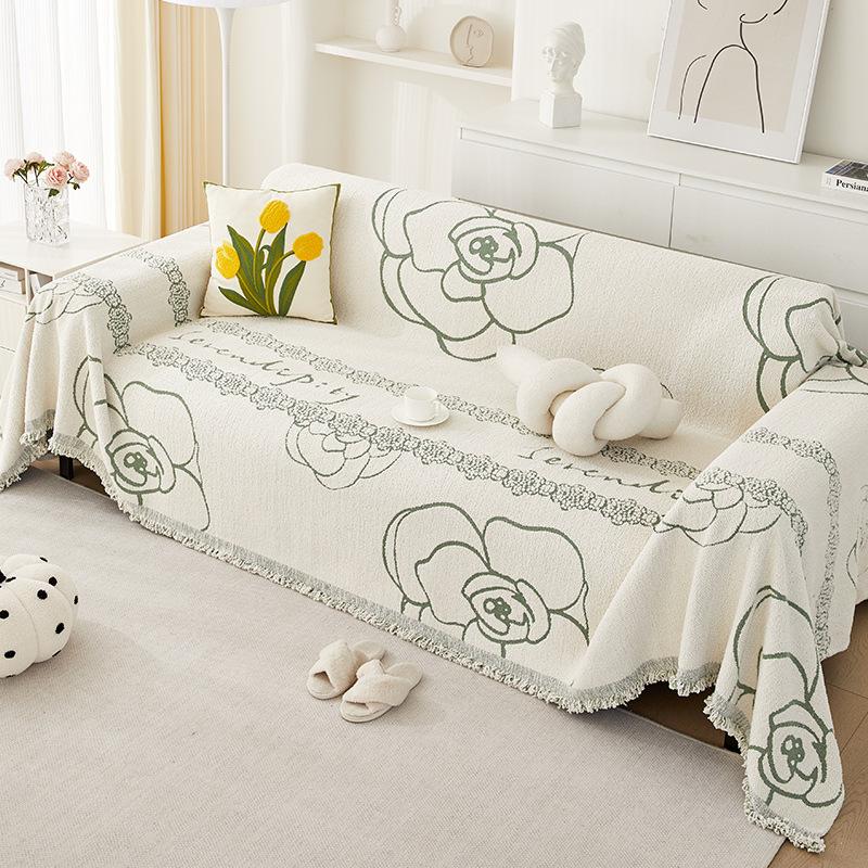

Winter Plush Sofa Cover High Density Soft Universal Blanket Cushion Thickened Towel JUEoth for Autumn and Winter 180*130cm