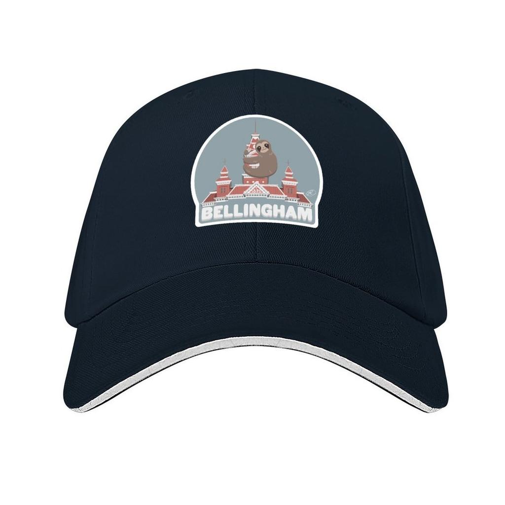The Bellingham Sloth Baseball Cap Beach Hat Anime Beach Tea Hat For Man Womens