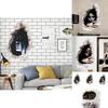 3d Realistic Horrifying Halloween Wall Breakthrough Ghost Girl Wall Sticker Removable Pvc Decor For Living Room And Hallway