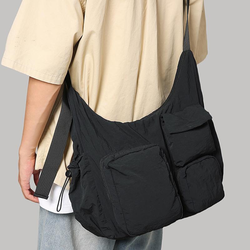 Męska torba crossbody z wieloma kieszeniami, duża pojemność, torba tote do sportów jeździeckich, damska torba na ramię