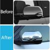 Car Accessories Fit For Toyota Tundra/Sequoia 2025 2024 2023 2022 Exterior Car Door Side Rearview Mirror Cover Trim With Turn Signal (Chrome) 2PCS