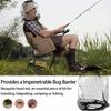 2X Outdoor Mosquito Head Face Net Hat Bee Insect Bug Protection Hidden Mesh Cap