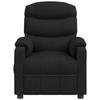 VidaXL Fauteuil électrique de massage Noir Tissu 3143505