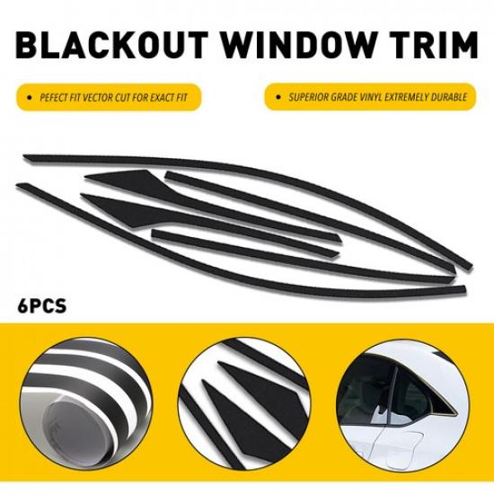 Chrome Blackout Overlay Delete for 2018-22 Honda Accord Lower Door Side Trim NEW