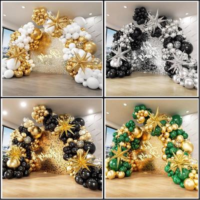 Starburst Thickened Balloon Chain Set for Celebrations