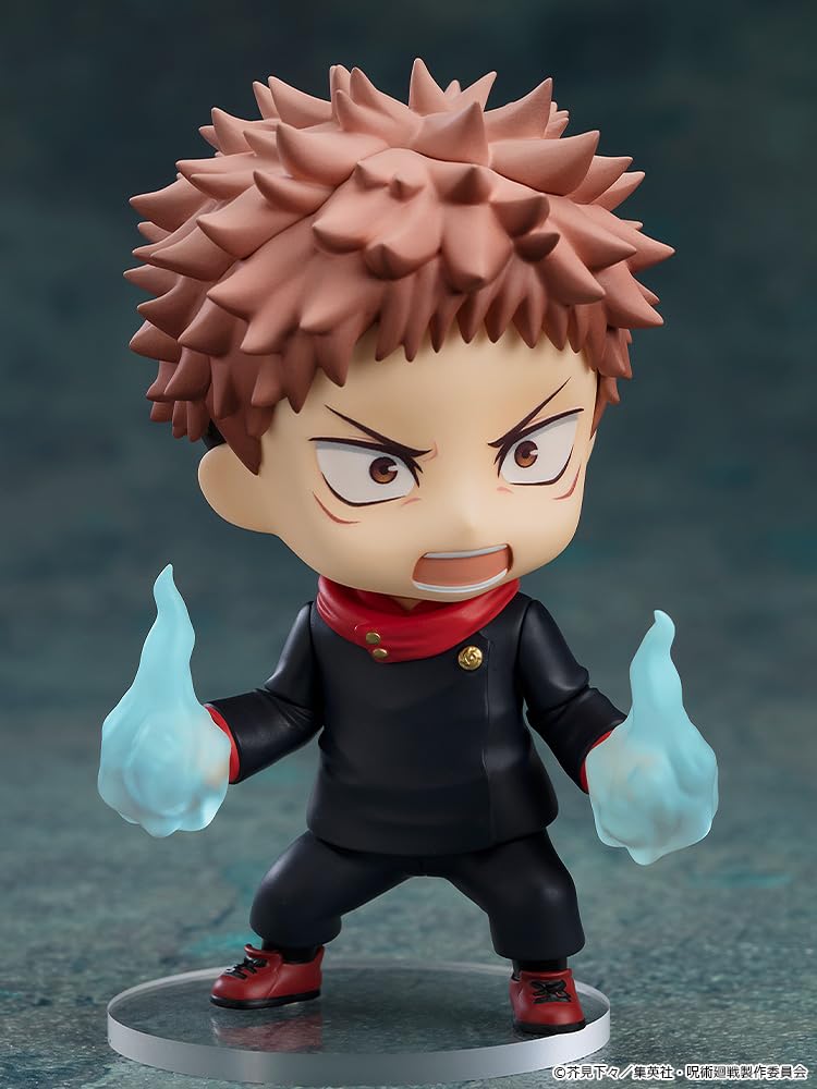 Good Smile Company TV Anime Nendoroid Yuji Itadori Plastic Painted Movable Figure Includes dedicated base Approximately 100mm tall "Jujutsu Kaisen"