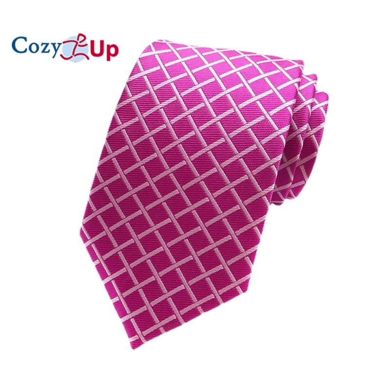 Cravata in carouri barbati 8cm Cravata cu fructe