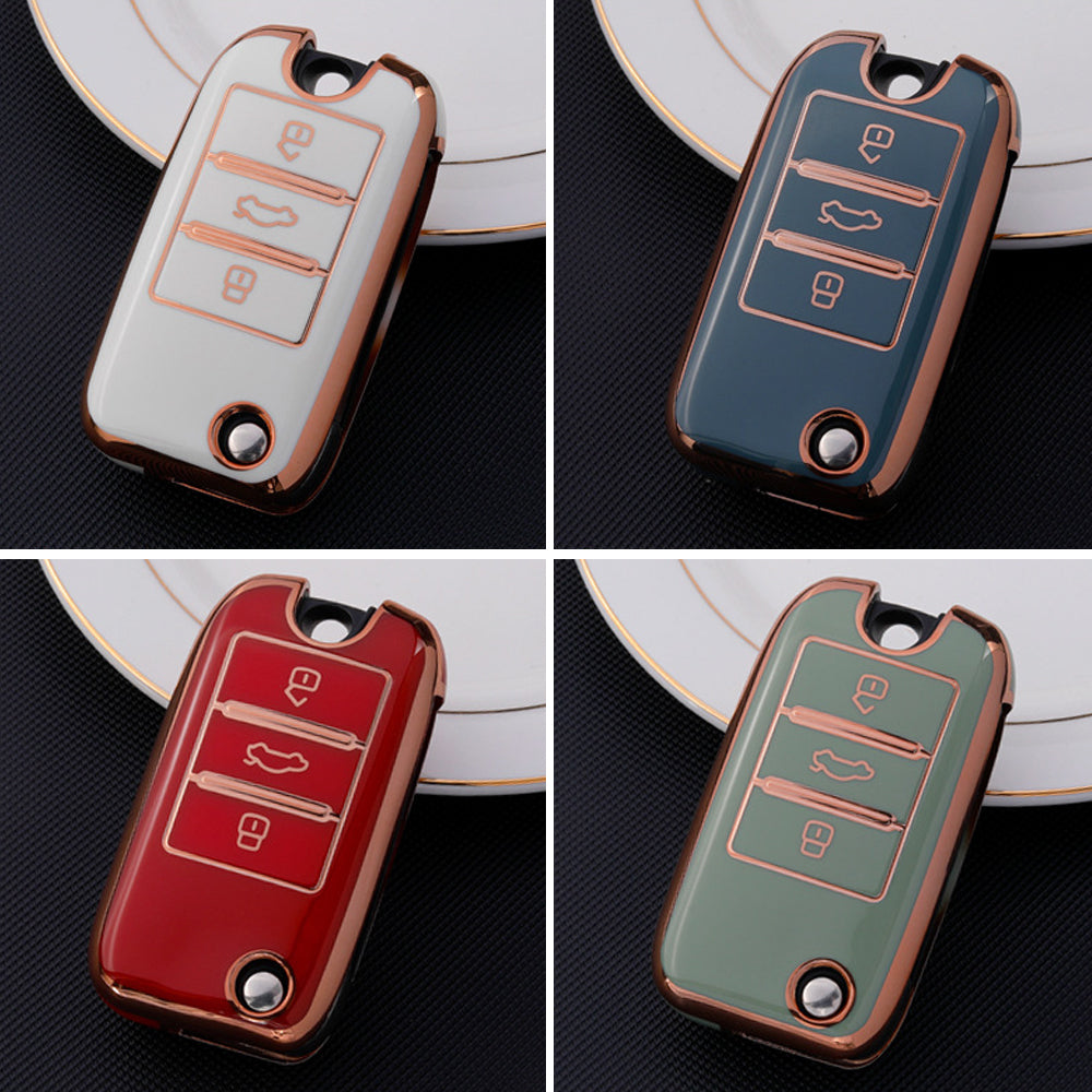 TPU Car Smart Key Cover Case Holder Bag Keychain Fob Protector Cover Leather for RX5 MG3 MG5 MG6 MG7 MG ZS GT GS 350 360 750 W5