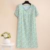 Elegant Summer Loose Long Dresses Women Oversize Short Sleeve Dress