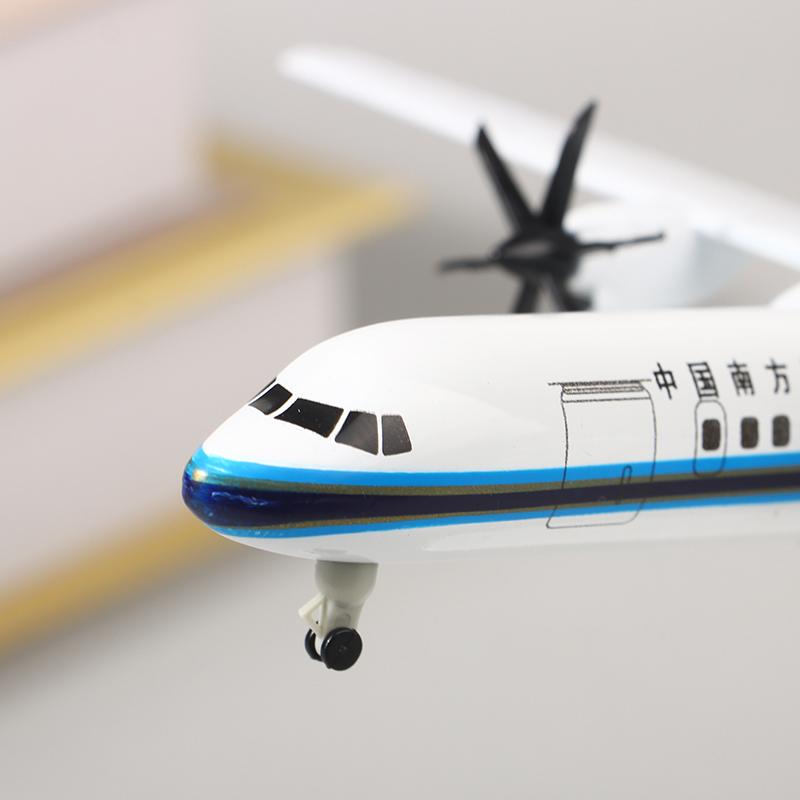 20Cm 1:200 Scale Diecast Metal Planes Southern Airlines Atr Airlines With Landing Gear Plane Model Alloy Airplane Aircraft Model
